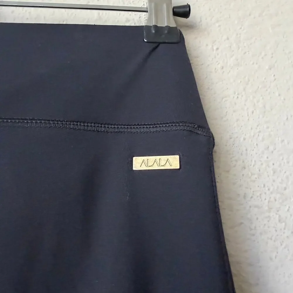 ALALA Fast Track Mesh Panel Legging Pant in Black Size XS